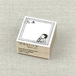 Goat x Masco Rubber Stamp - Postage Stamp / In the Middle