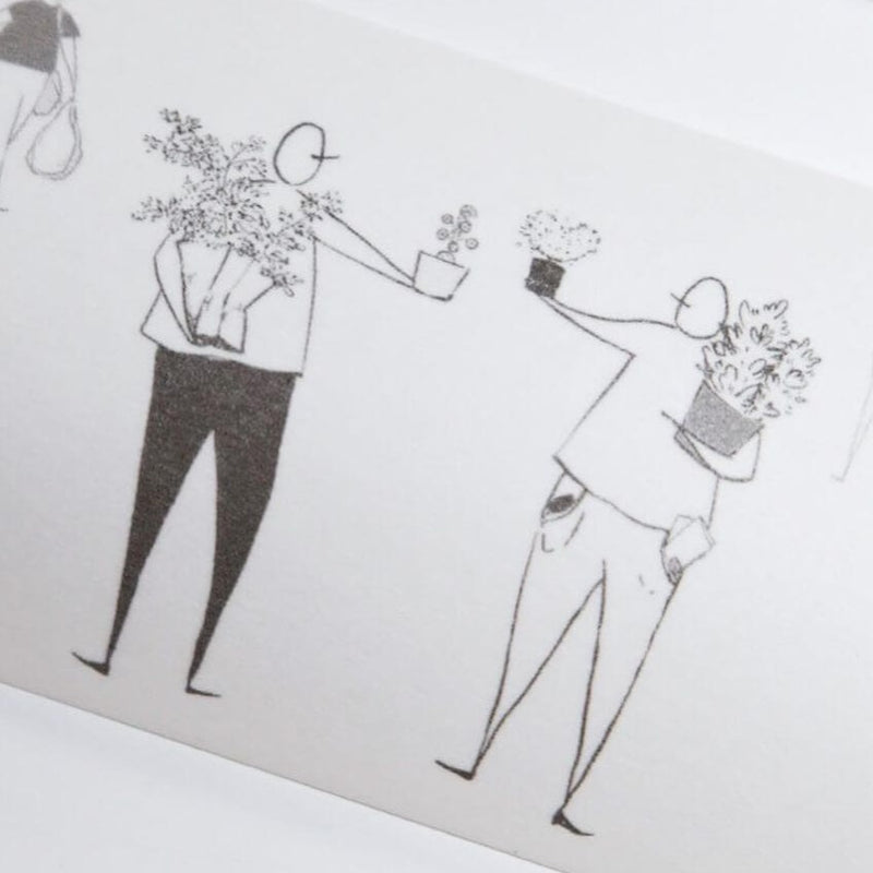 modaizhi One Day Washi Tape - Plant Series