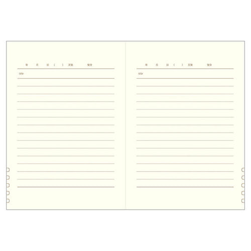 Midori 1 Year Diary Book