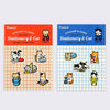 PICCOLO Stationery & Cat Washi Sticker Flakes