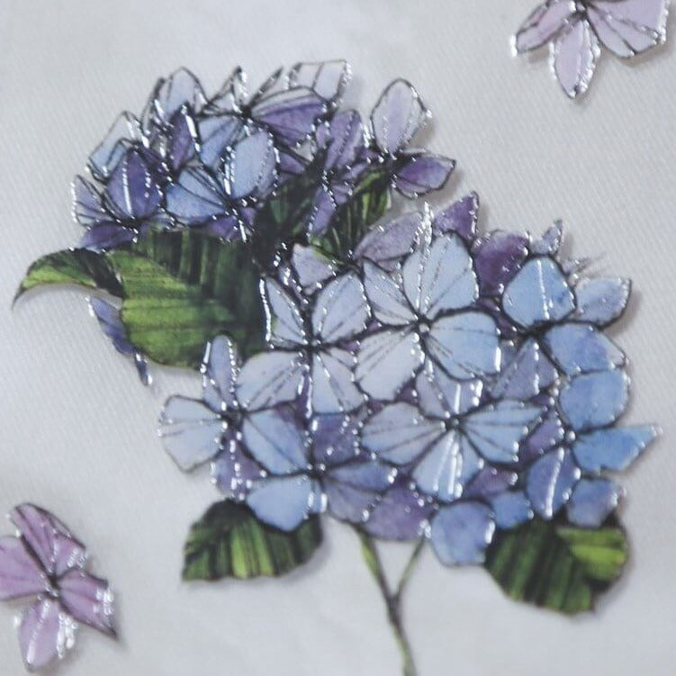 modaizhi Hydrangea PET Tape - Pink & Purple