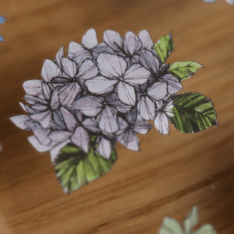 modaizhi Hydrangea PET Tape - Pink & Purple