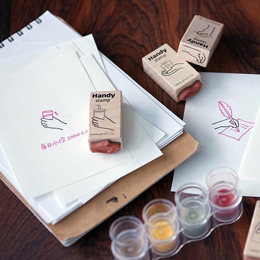 Plain Handy Rubber Stamps