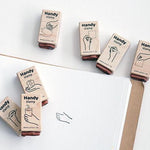 Plain Handy Rubber Stamps