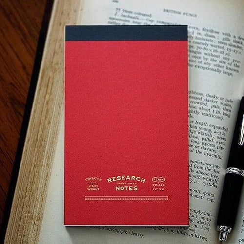 Research Notes Notepad