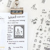 Today's Plan Clear Stamp