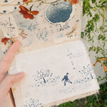 Pomegranate in the Autumn Night Rubber Stamp Series