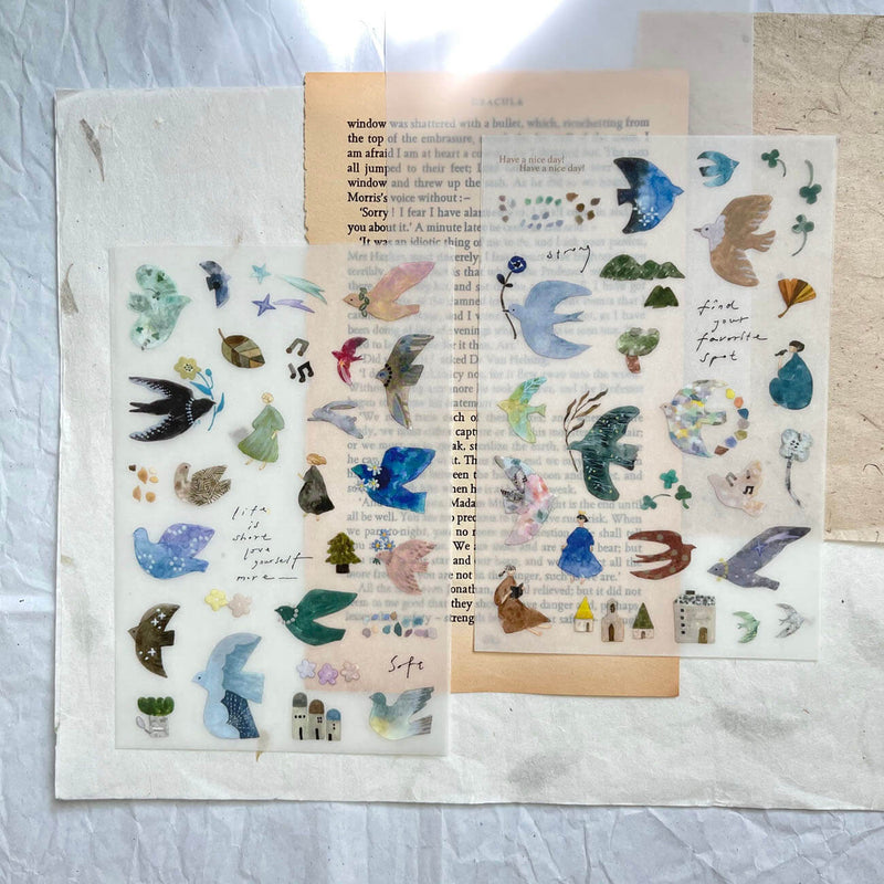 Pion: Print-On Stickers VII - Bird Island
