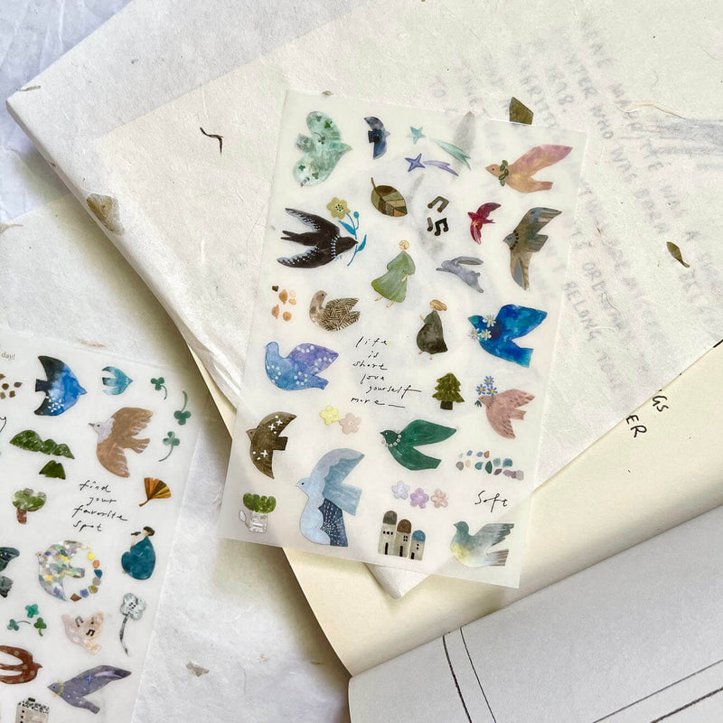 Pion: Print-On Stickers VII - Bird Island