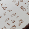 modaizhi One Day Rubber Stamp Set II