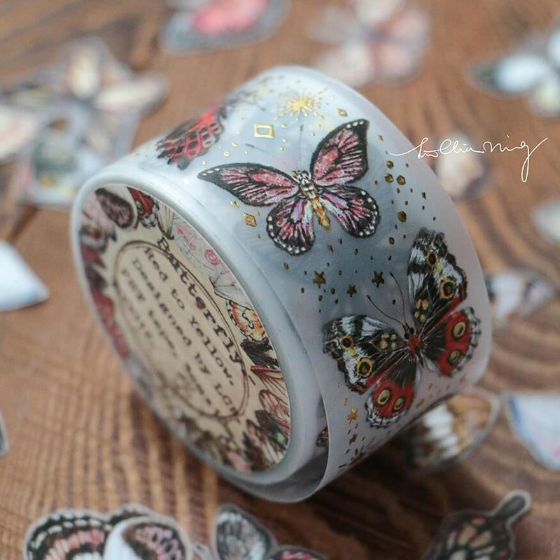LCN Butterfly Matte PET Tape - Red to Yellow