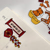 Roar Roar New Year Sticker Flakes