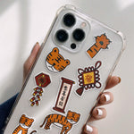 Roar Roar New Year Sticker Flakes