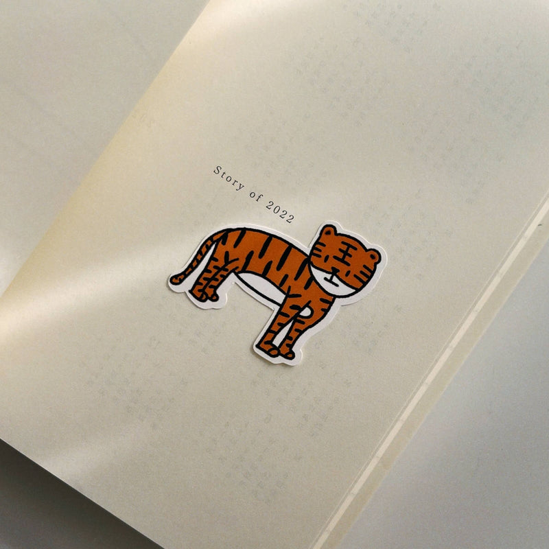 Roar Roar New Year Sticker Flakes