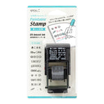 MD Paintable Rotary Stamp - New Daily Life
