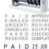 Shiny Rotary Phrases & Date Stamp S-312