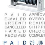Shiny Rotary Phrases & Date Stamp S-312