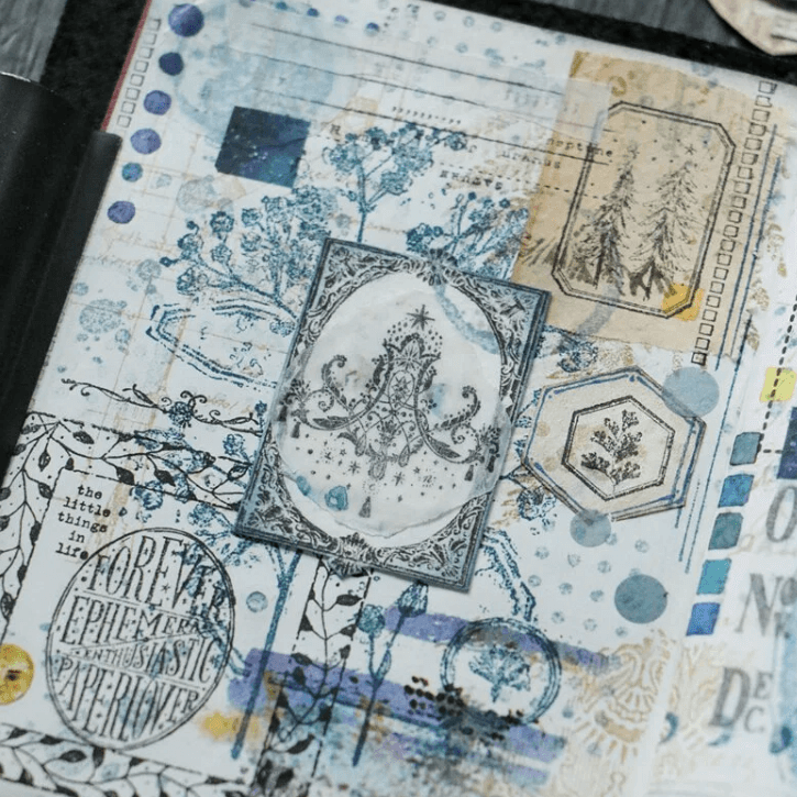 LCN Print-On Stickers - Brush Paint
