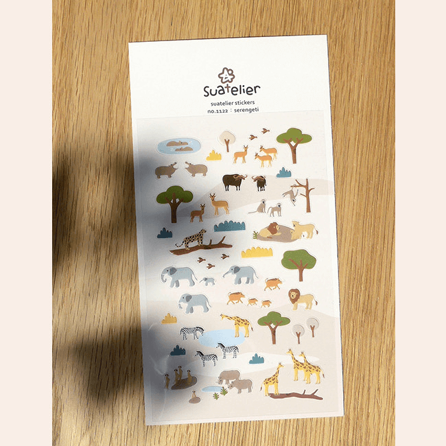 Suatelier Sticker - Serengeti