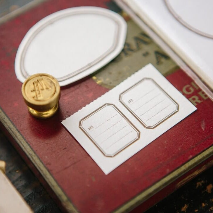 OURS Letterpress Label Book Sample Pack II