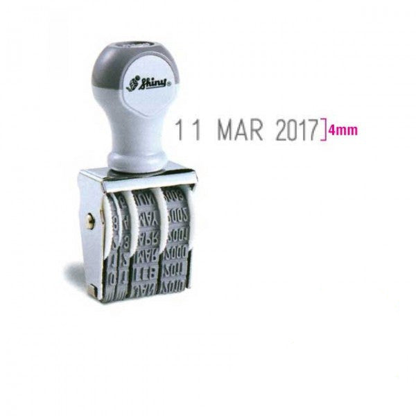 Shiny Date Stamp D-3/D-4/D-5