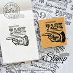 lihaopaper Task/ Traveler's Paper Rubber Stamps