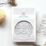 MU My Icon Stamp Set - No. 09 (Mini Flowers)
