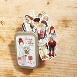 Windry R. Sticker Set: Spring Letters
