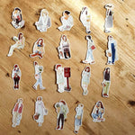 Windry R. Sticker Set: Spring Letters