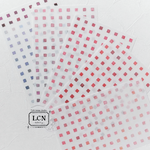 LCN Print-On Stickers - Colour Squares