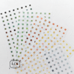 LCN Print-On Stickers - Colour Squares
