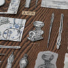 LCN Rubber Stamp Set - Stationery Stamp Vol.3