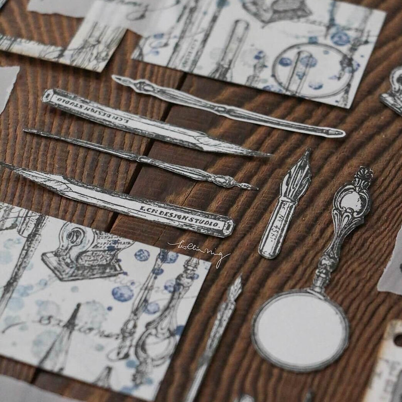 LCN Rubber Stamp Set - Stationery Stamp Vol.3