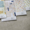 YOHAKU Washi Sticker Sheets - 003 autumn sky