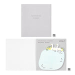 MD Die-Cut Sticky Notes - Swans