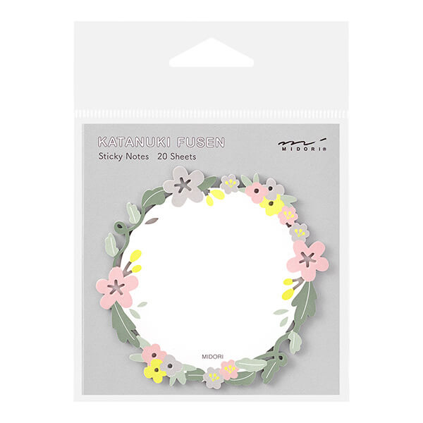 MD Die-Cut Sticky Notes - Wreath