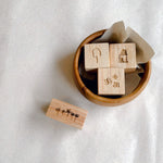 Summer Doodle Rubber Stamp - Small things in Summer