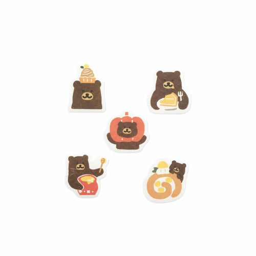 Furukawashiko [Pochitto] Sticker Flakes - Sweet bear