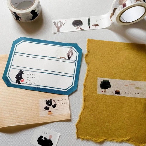 Miki Tamura Washi Tape - tree tree