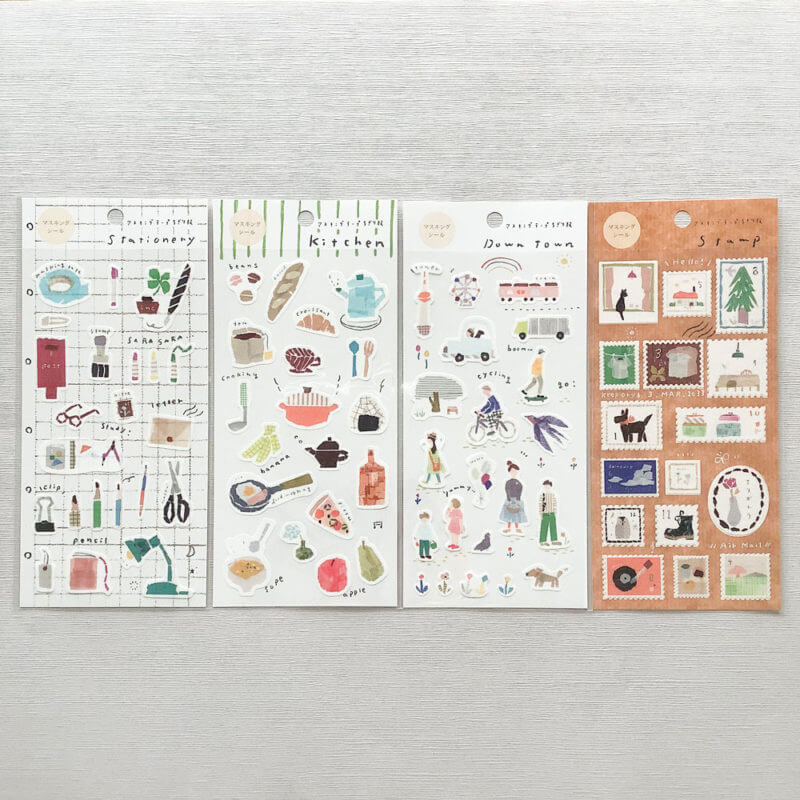 Miki Tamura [My Favorite] Washi Sticker - Stamp