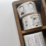 som studio x 紀展雄 (jizhanxiong) Washi Tape: Doodles Series