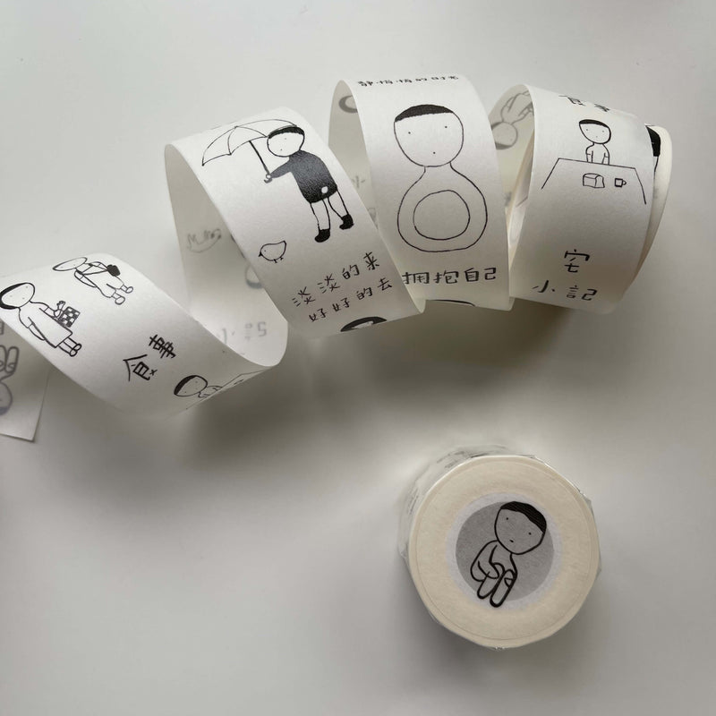 som studio x 紀展雄 (jizhanxiong) Washi Tape Sample Pack