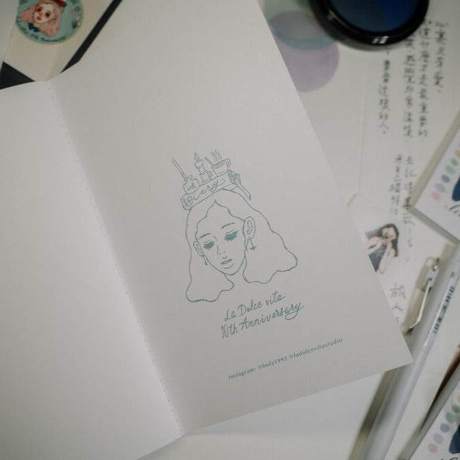 La Dolce Vita 10th Anniversary Notebook: Dearest