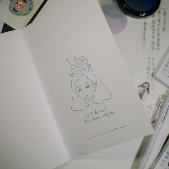 La Dolce Vita 10th Anniversary Notebook: Bon Voyage