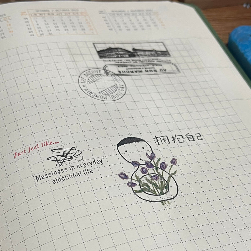 som studio x 紀展雄 (jizhanxiong) Washi Tape: Doodles Series