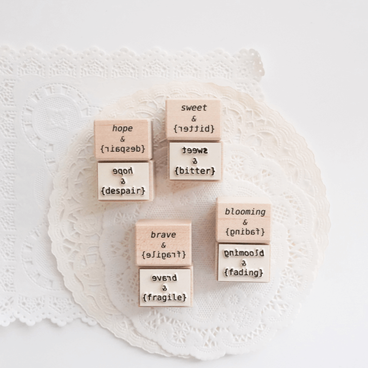 Peho Design Rubber Stamp - Two Sides