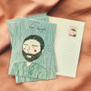 Humana Postcard - Artists & Famous Paintings