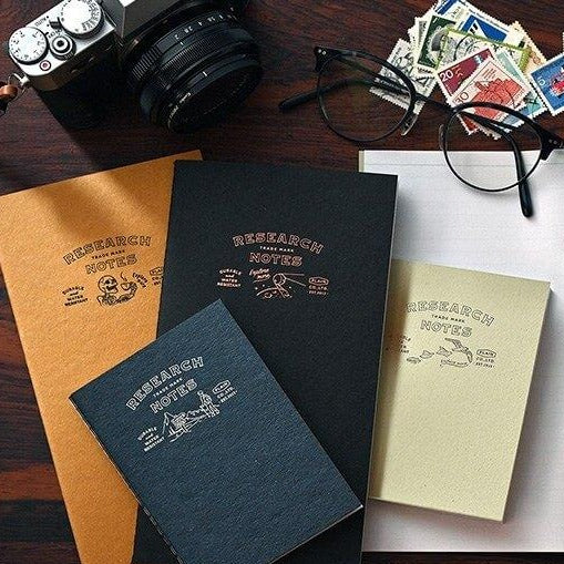 Research Notes - Water-Resistant Notebook (Blank, beige paper)