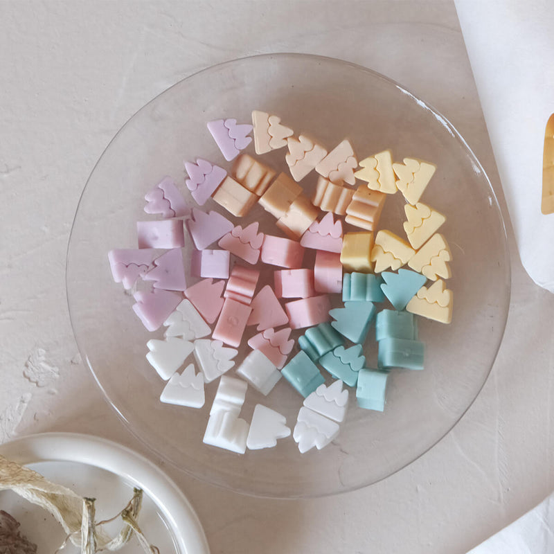 Pastel Gummy Island Wax Beads