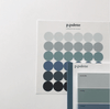 Colour Palette Memo Pad - Red/Yellow/Blue/Green